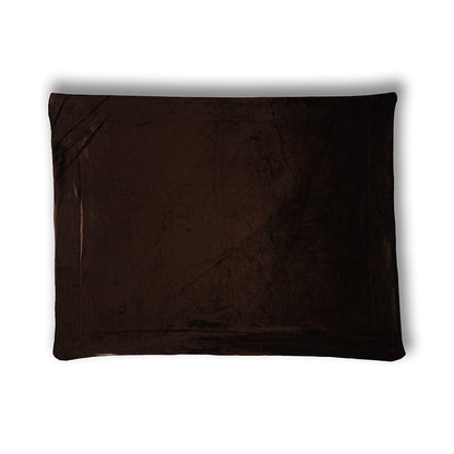 Cocoon Blanket made from soft plush fabric in a rich brown color, designed to keep pets warm and comfortable