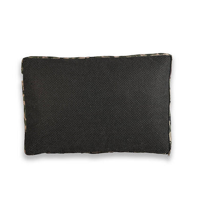 Bottom view of Military Bed showing black dotted anti-slip fabric designed for stable and secure pet resting